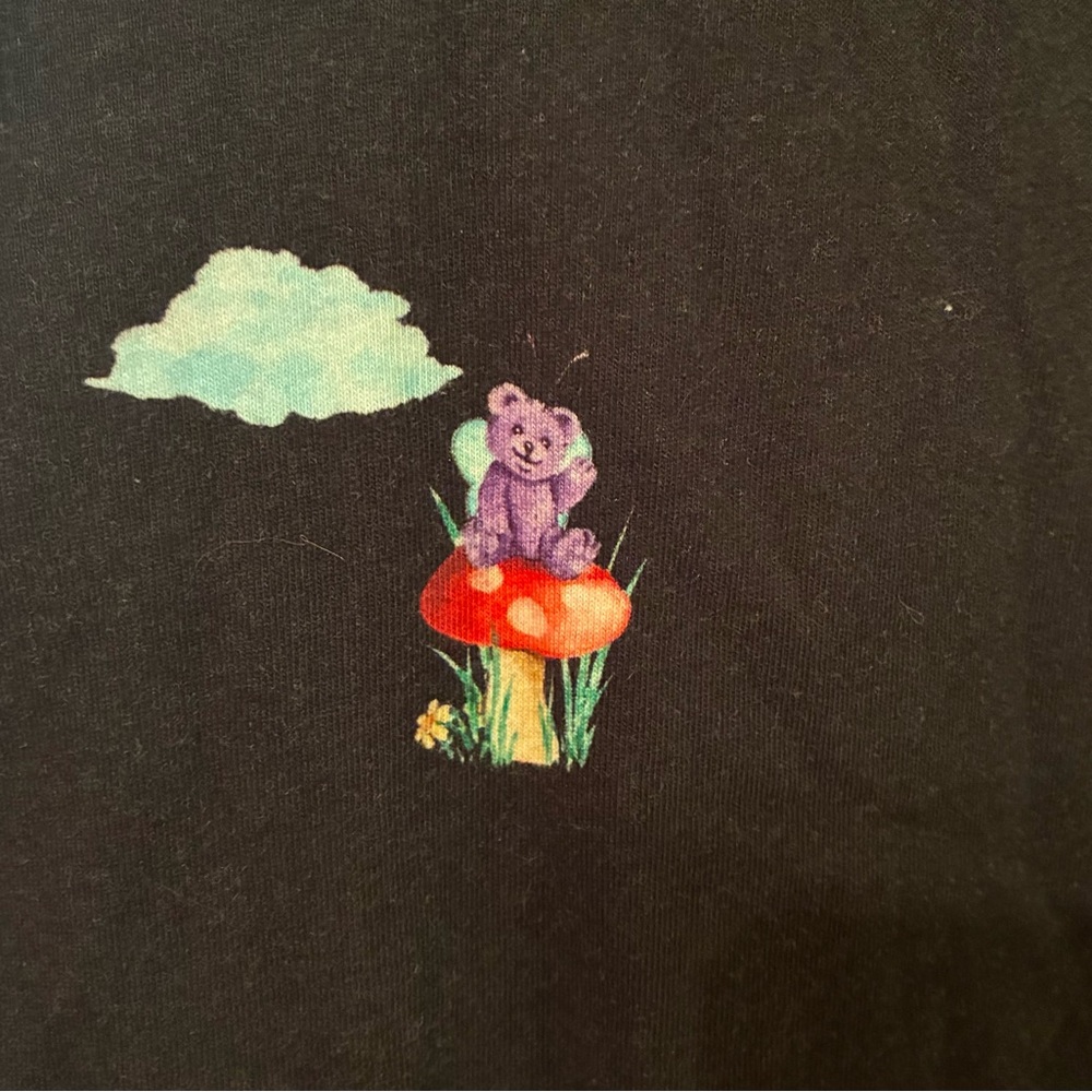 RARE Teddy Fresh x Dr. Albert Frankenstein Flames & Dragon Long Sleeve Polo L - Picture 7 of 12
